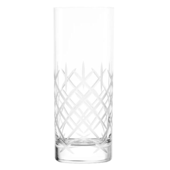 Club Drinkware Glass (1) - Stolzle Lausitz - Germany NY Club Cut Long - Picture 2 of 2